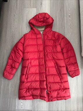 MEC Red Hooded Kids' Puffer Coat